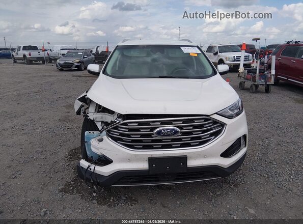 2FMPK3K90LBA84566 2020 FORD EDGE Белый Вид задней части салона
