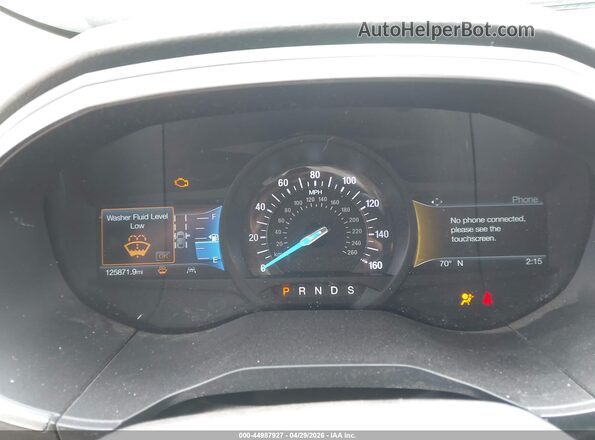 2FMPK3K91LBA56341 2020 FORD EDGE Black Vista de los asientos traseros