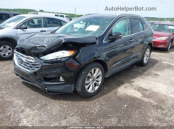 2FMPK3K91LBA56341 2020 FORD EDGE Black Vista tres cuartos delantera izquierda