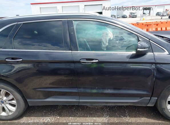 2FMPK3K91LBA56341 2020 FORD EDGE Black Vista interior trasera