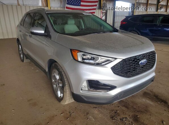 2FMPK3K94KBB62488 2019 FORD EDGE Silver 
