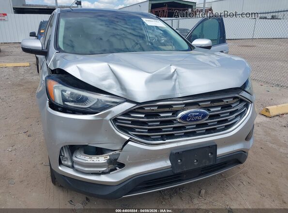 2FMPK3K96KBB87568 2019 FORD EDGE Серебряный Вид спереди