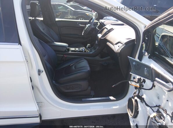 2FMPK3K97LBA53542 2020 FORD EDGE White Vista interior delantera