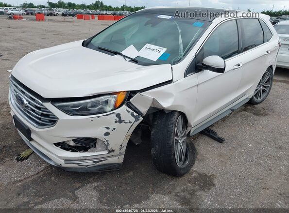 2FMPK3K98KBC72587 2019 FORD EDGE White 