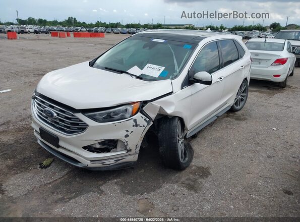 2FMPK3K98KBC72587 2019 FORD EDGE White 