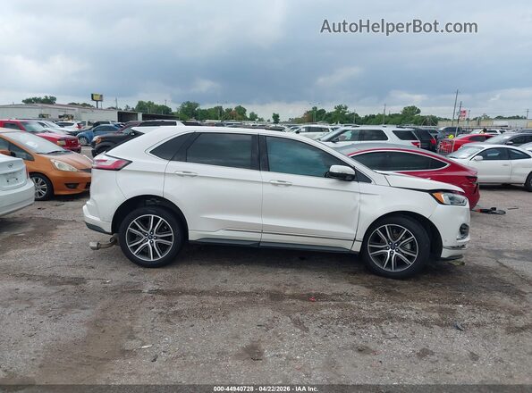 2FMPK3K98KBC72587 2019 FORD EDGE White 