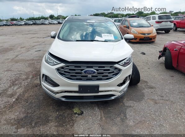 2FMPK3K98KBC72587 2019 FORD EDGE White 
