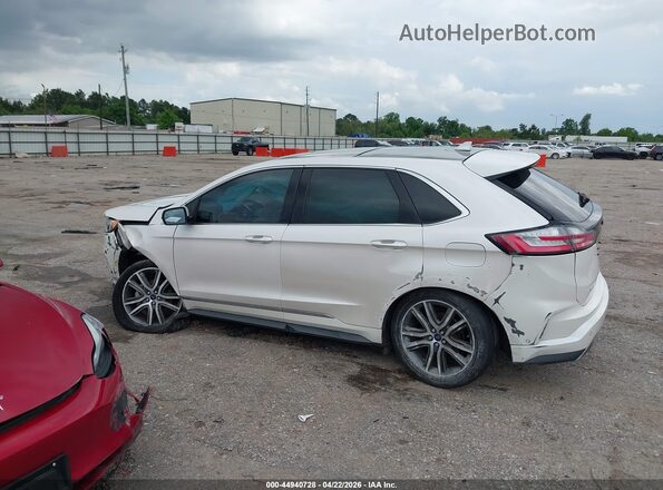 2FMPK3K98KBC72587 2019 FORD EDGE White 