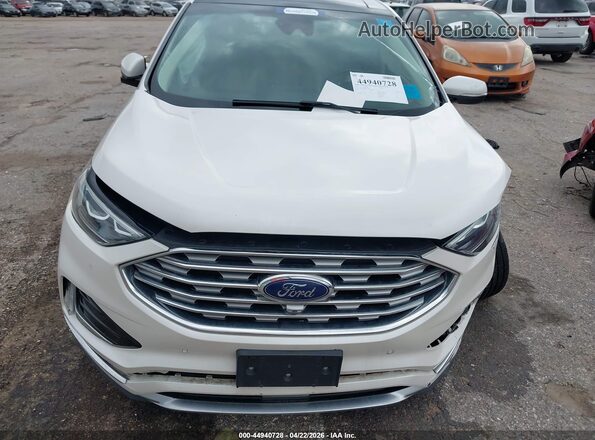 2FMPK3K98KBC72587 2019 FORD EDGE White 