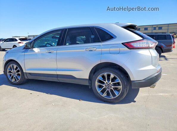 2FMPK3K99JBC18441 2018 FORD EDGE Silver Հետևի ձախ