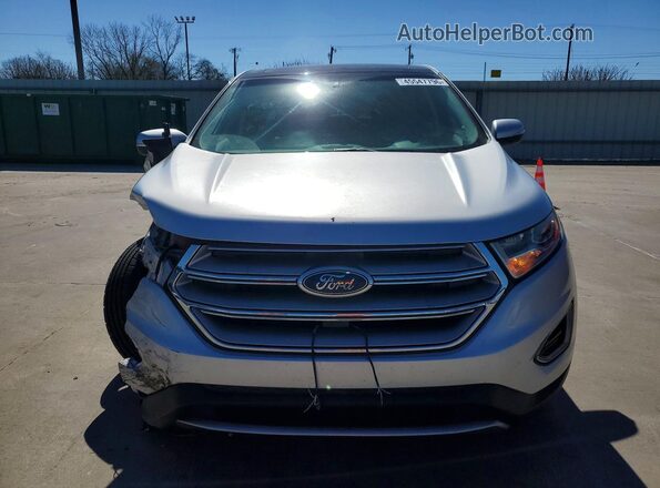 2FMPK3K99JBC18441 2018 FORD EDGE Silver Դիմացի տեսք
