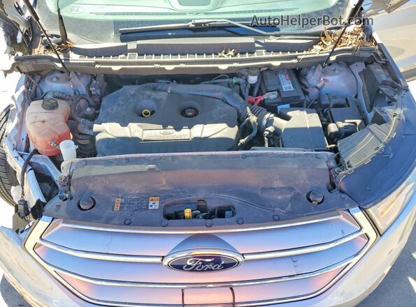 2FMPK3K99JBC18441 2018 FORD EDGE Silver Սալոնի հետևի տեսք