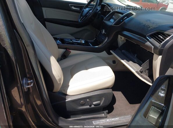 2FMPK3K99LBA15813 2020 FORD EDGE Gray წინა სალონის ხედი