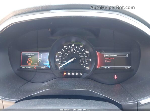 2FMPK3K99LBA15813 2020 FORD EDGE Gray უკანა სავარძლების ხედი