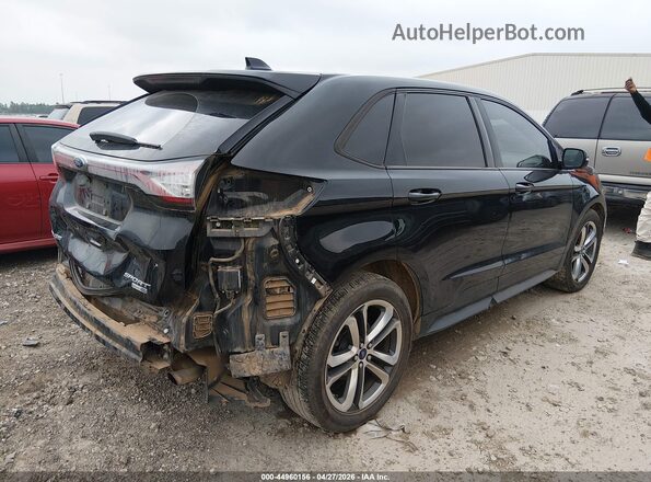 2FMPK4AP1JBC62553 2018 FORD EDGE Black Trasero derecho