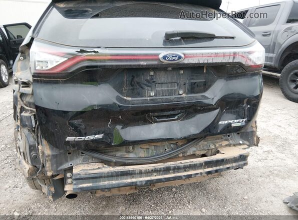 2FMPK4AP1JBC62553 2018 FORD EDGE Black Vista frontal