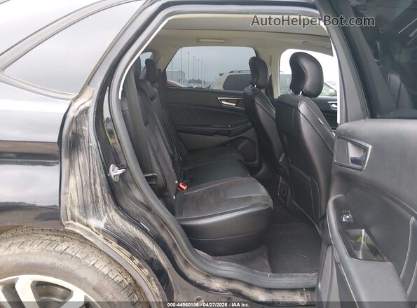 2FMPK4AP1JBC62553 2018 FORD EDGE Black Vista de la etiqueta del VIN