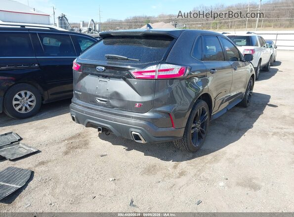 2FMPK4AP2KBB86097 2019 FORD EDGE Black უკანა მარჯვენა