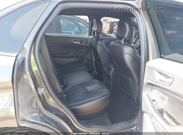 2FMPK4AP2KBB86097 2019 FORD EDGE Black VIN კოდის სტიკერის ხედი