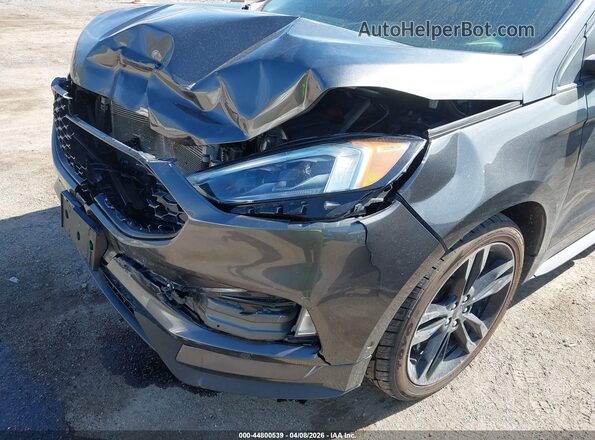 2FMPK4AP2KBB86097 2019 FORD EDGE Black წინა ხედი