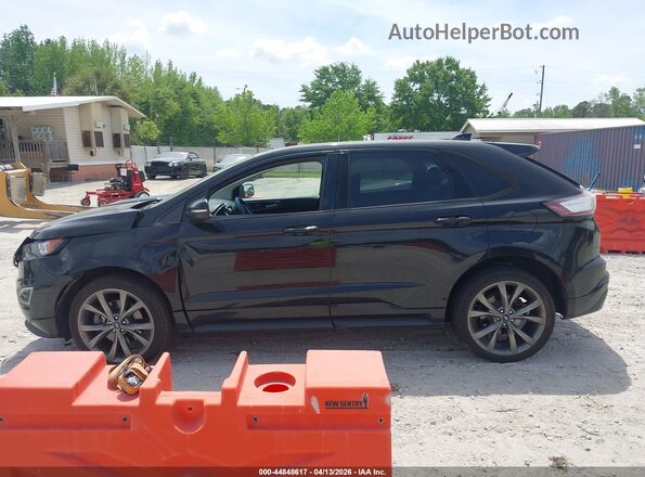 2FMPK4AP3GBB70014 2016 FORD EDGE Black Widok wnętrza 360 stopni
