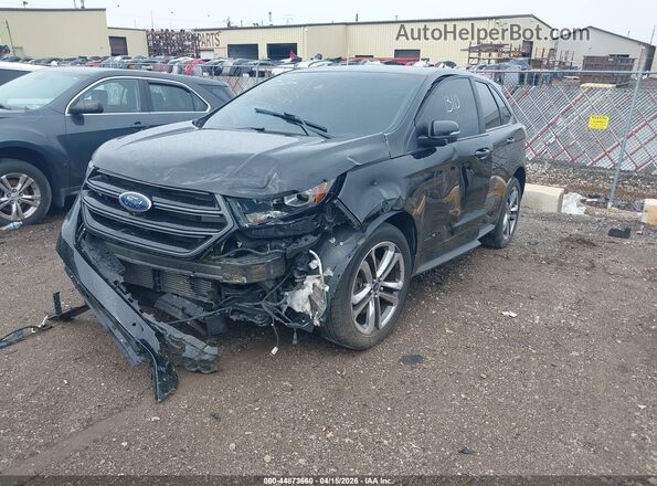 2FMPK4AP3JBC50615 2018 FORD EDGE Black 