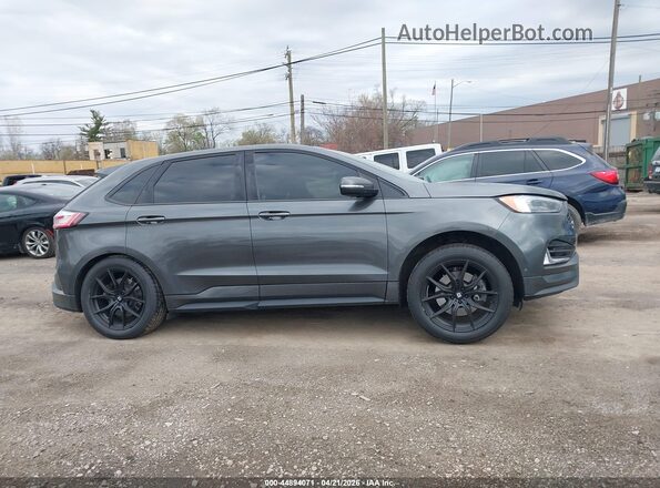 2FMPK4AP4LBA06216 2020 FORD EDGE Gray Rear interior view