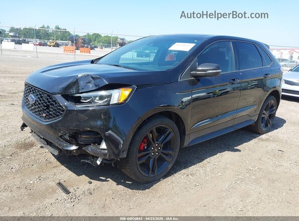 2FMPK4AP4NBA03304 2022 FORD EDGE Black Передня ліва чверть