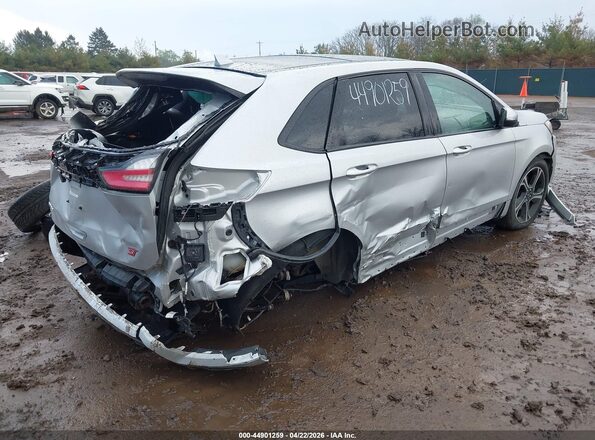 2FMPK4AP7KBC32961 2019 FORD EDGE Silver უკანა მარჯვენა