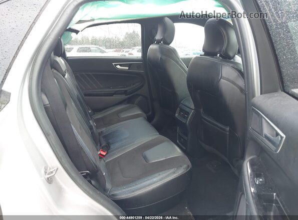 2FMPK4AP7KBC32961 2019 FORD EDGE Silver VIN კოდის სტიკერის ხედი