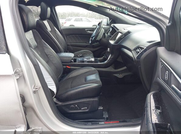 2FMPK4AP7KBC32961 2019 FORD EDGE Silver წინა სალონის ხედი