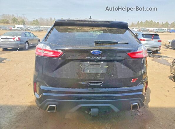 2FMPK4AP7PBA42553 2023 FORD EDGE Black Widok z tyłu