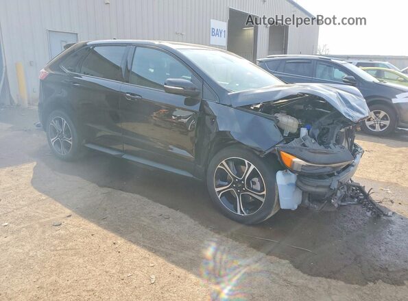 2FMPK4AP7PBA42553 2023 FORD EDGE Black Przód prawy