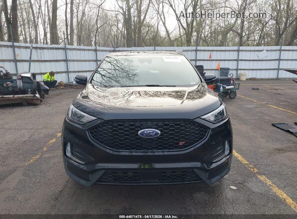 2FMPK4AP8PBA07309 2023 FORD EDGE Black Вид щитка приладів