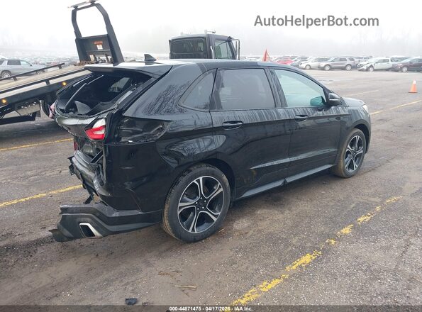 2FMPK4AP8PBA07309 2023 FORD EDGE Black Задня права чверть