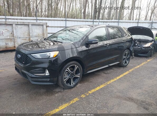 2FMPK4AP8PBA07309 2023 FORD EDGE Black Передня ліва чверть