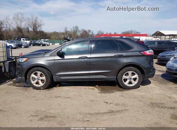 2FMPK4G91LBA85191 2020 FORD EDGE Gray Սալոնի հետևի տեսք