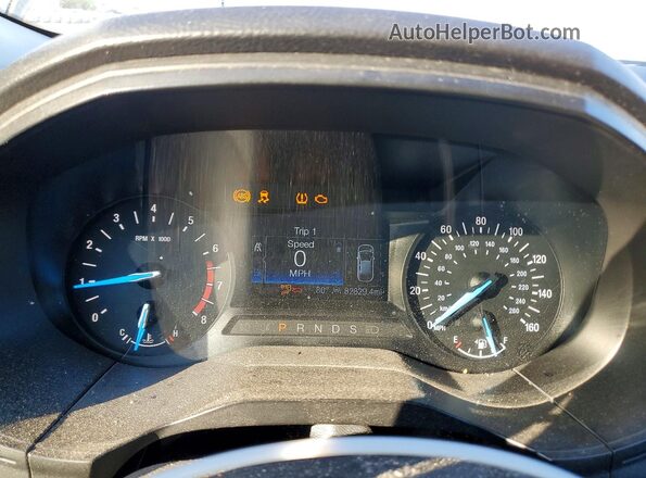 2FMPK4G93LBB40014 2020 FORD EDGE Silver Սարքավորումների վահանակի տեսք