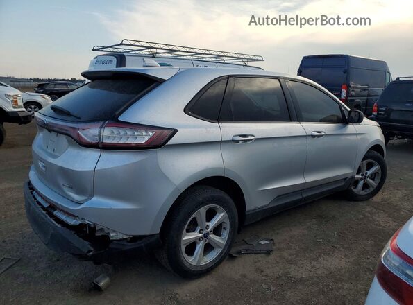 2FMPK4G94GBC00565 2016 FORD EDGE Серебряный Задняя правая четверть