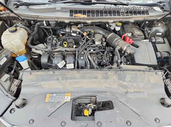 2FMPK4G94LBA36437 2020 FORD EDGE Charcoal Շարժիչի բաժամունքի տեսք