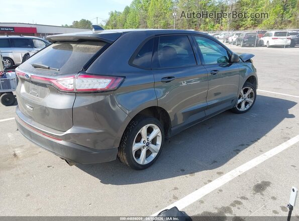 2FMPK4G96HBB30360 2017 FORD EDGE Gray უკანა მარჯვენა