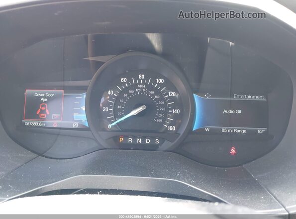 2FMPK4G98NBA72733 2022 FORD EDGE Blue Вид задніх сидінь