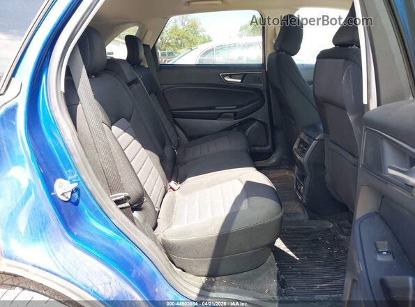 2FMPK4G98NBA72733 2022 FORD EDGE Blue Вид наклейки з VIN-кодом