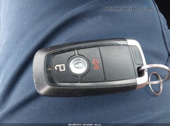 2FMPK4G99HBB60730 2017 FORD EDGE Blue Вид панелі приладів
