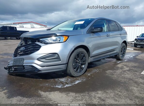 2FMPK4G99PBA03553 2023 FORD EDGE Gray Առջևի ձախ երեք քառորդ տեսարան