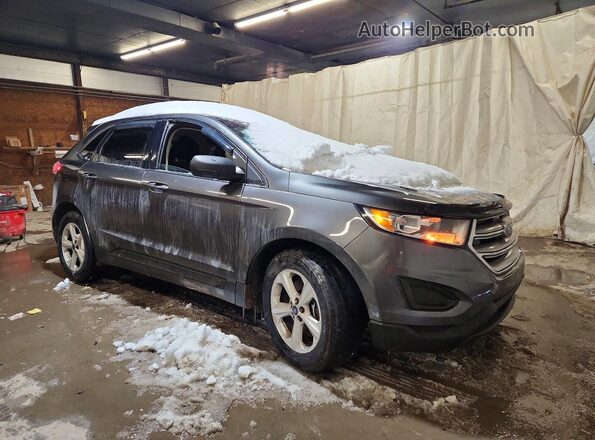 2FMPK4G9XGBC64612 2016 FORD EDGE Charcoal Առջևի աջ