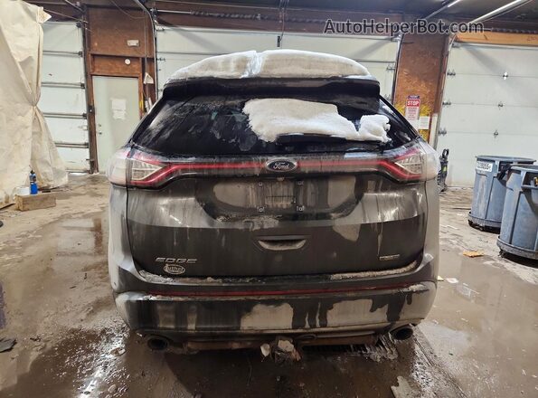 2FMPK4G9XGBC64612 2016 FORD EDGE Charcoal Հետևի տեսք