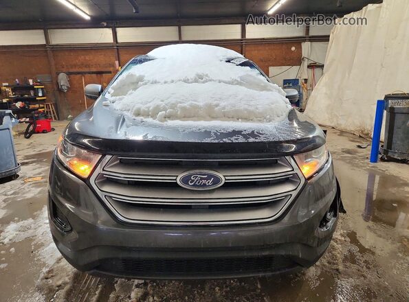 2FMPK4G9XGBC64612 2016 FORD EDGE Charcoal Դիմացի տեսք