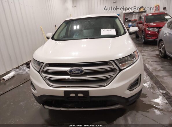 2FMPK4J82GBC06817 2016 FORD EDGE White Вид задньої частини салону