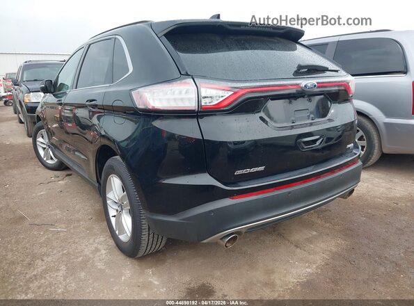 2FMPK4J85HBB45304 2017 FORD EDGE Черный Задняя левая четверть